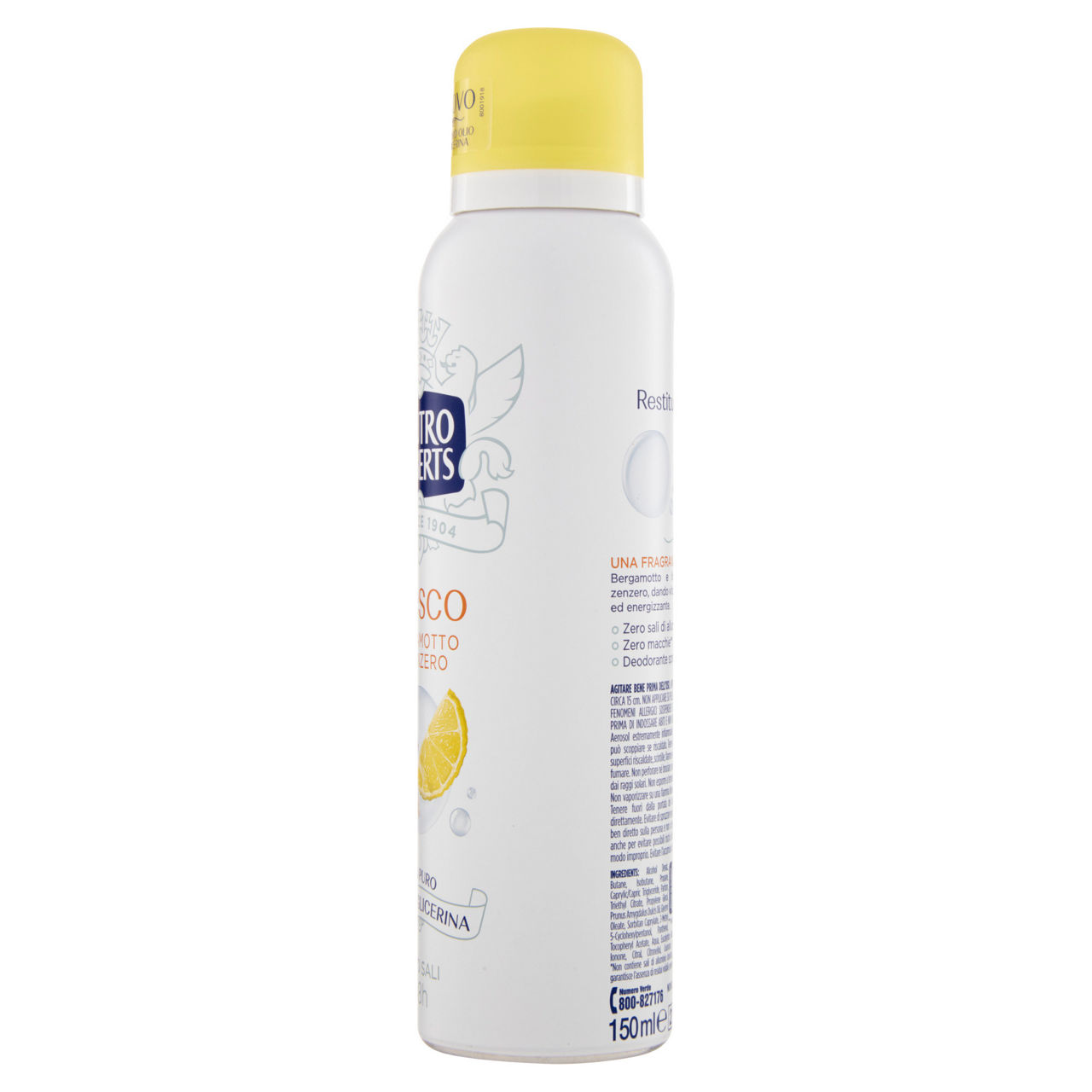 Deodorante spray fresco bergamotto e zenzero 150 ml - Immagine 41