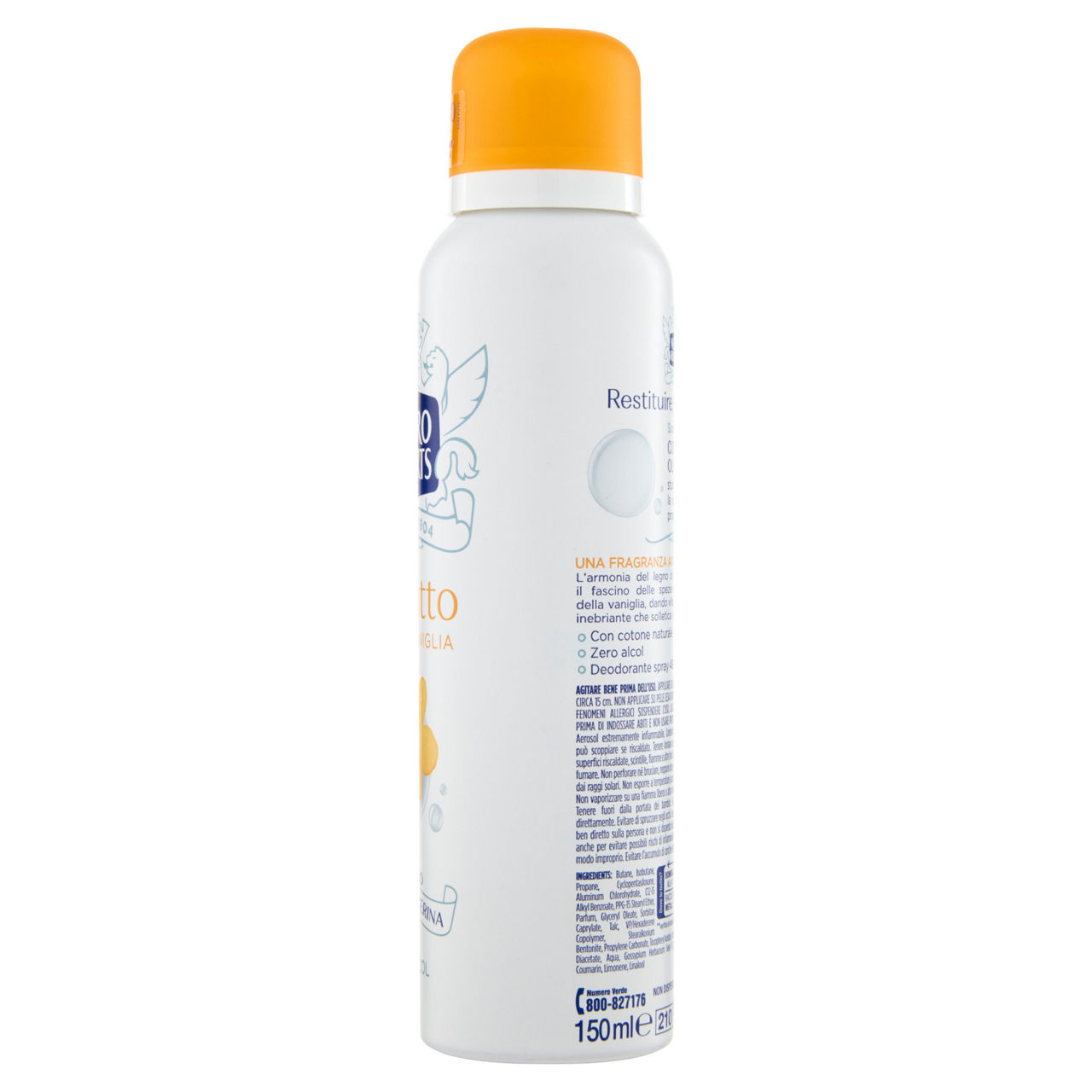 Deodorante spray asciutto cedro e vaniglia 150 ml - Immagine 31