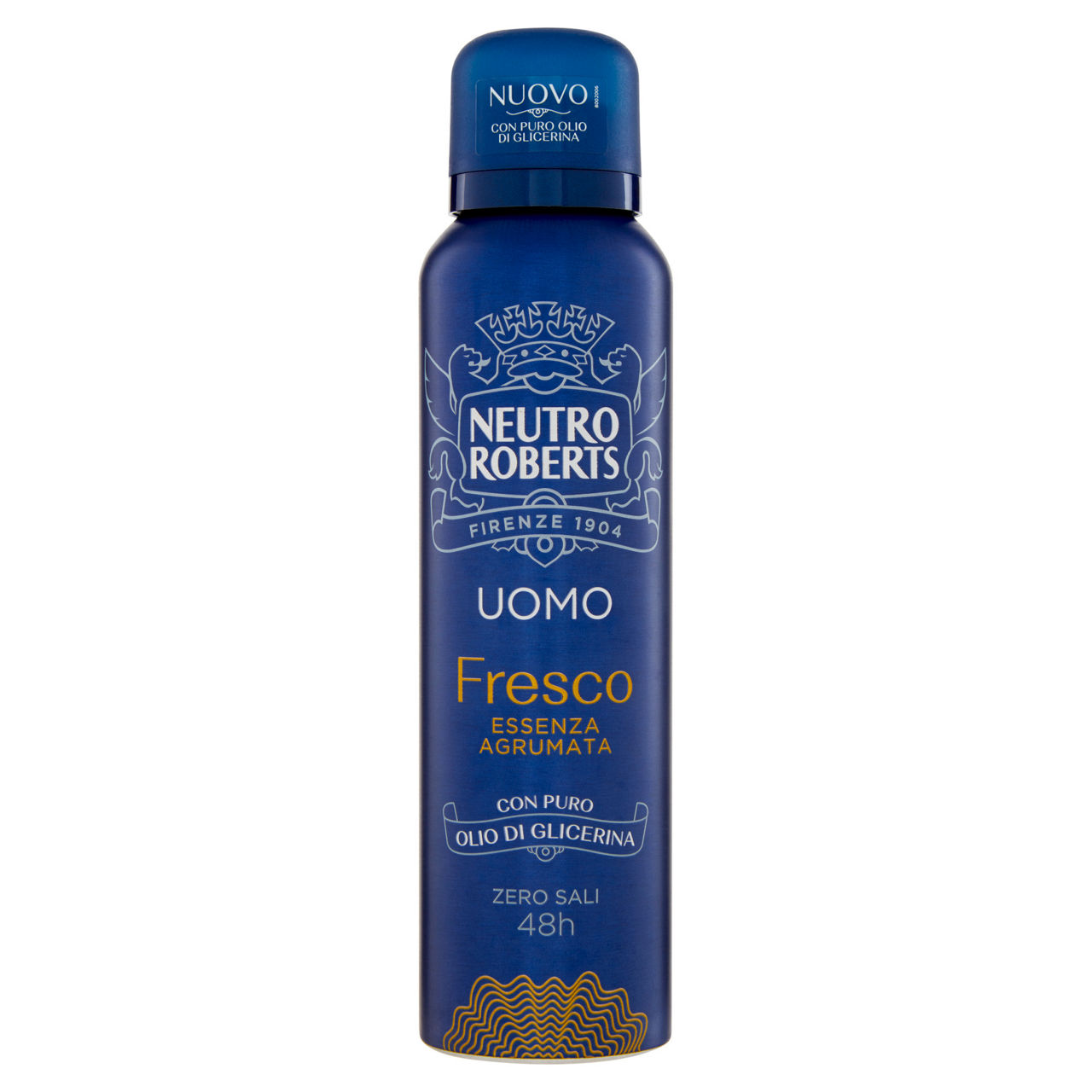 Deodorante uomo spray fresco essenza agrumata 150 ml