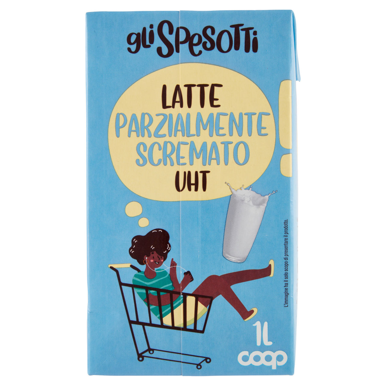 Latte parzialmente scremato UHT 1 lt - Immagine 41