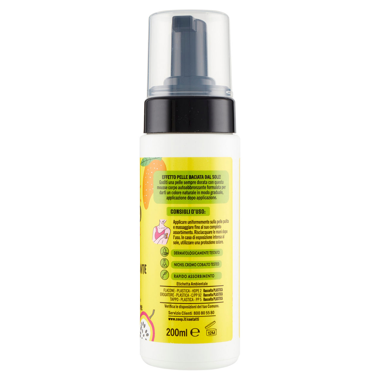 Autoabbronzante corpo graduale in mousse 200 ml - Immagine 51