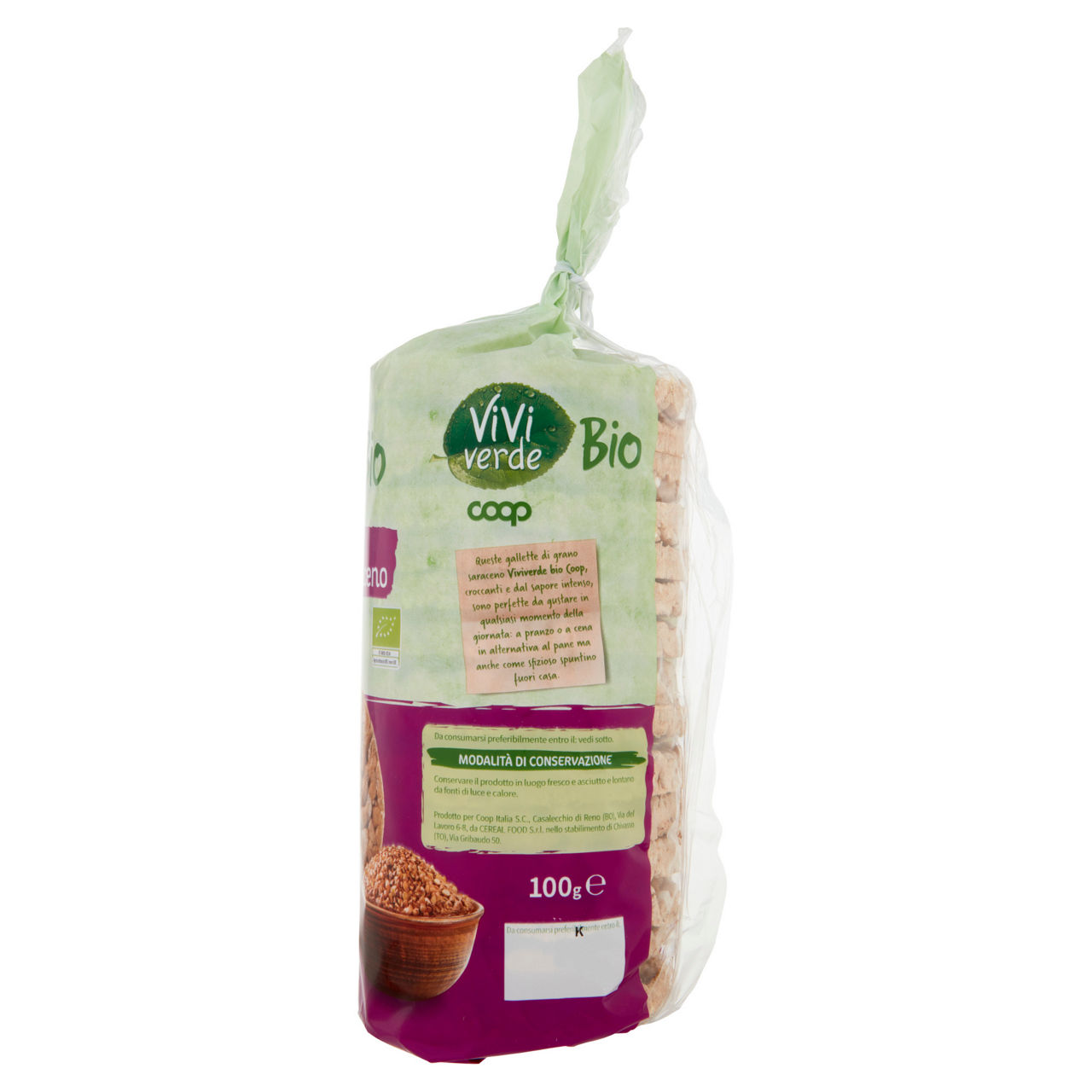 Gallette grano saraceno bio coop viviverde g100 - Immagine 41