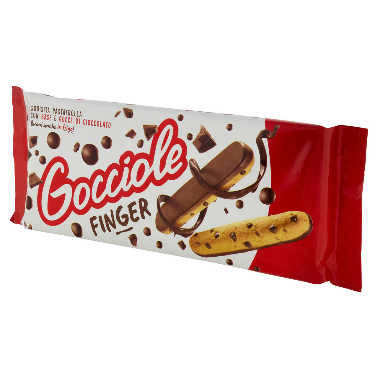Biscotti frollini finger con gocce e fondo di cioccolato 120 gr - Immagine 61