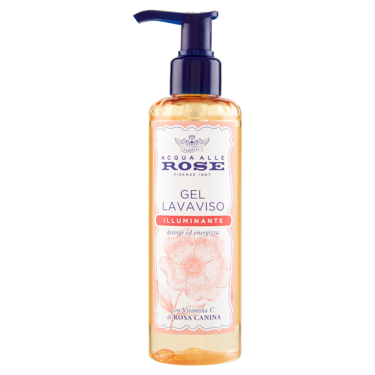 Gel lavaviso illuminante acqua alle rose ml 200 - Immagine 01