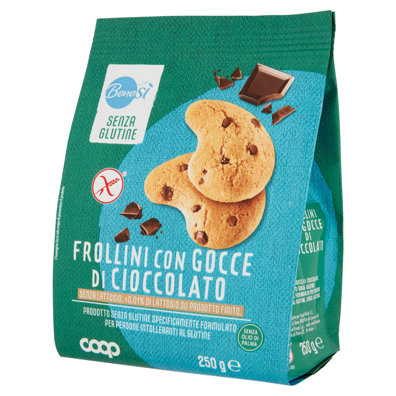 Frollino gocce di cioccolato s/glutine s/lattosio benesì coop g250 - Immagine 31