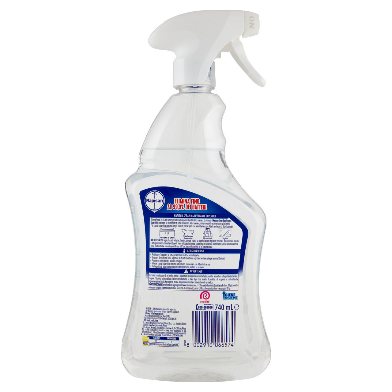 Disinfettante spray superfici classico 740 ml - Immagine 21