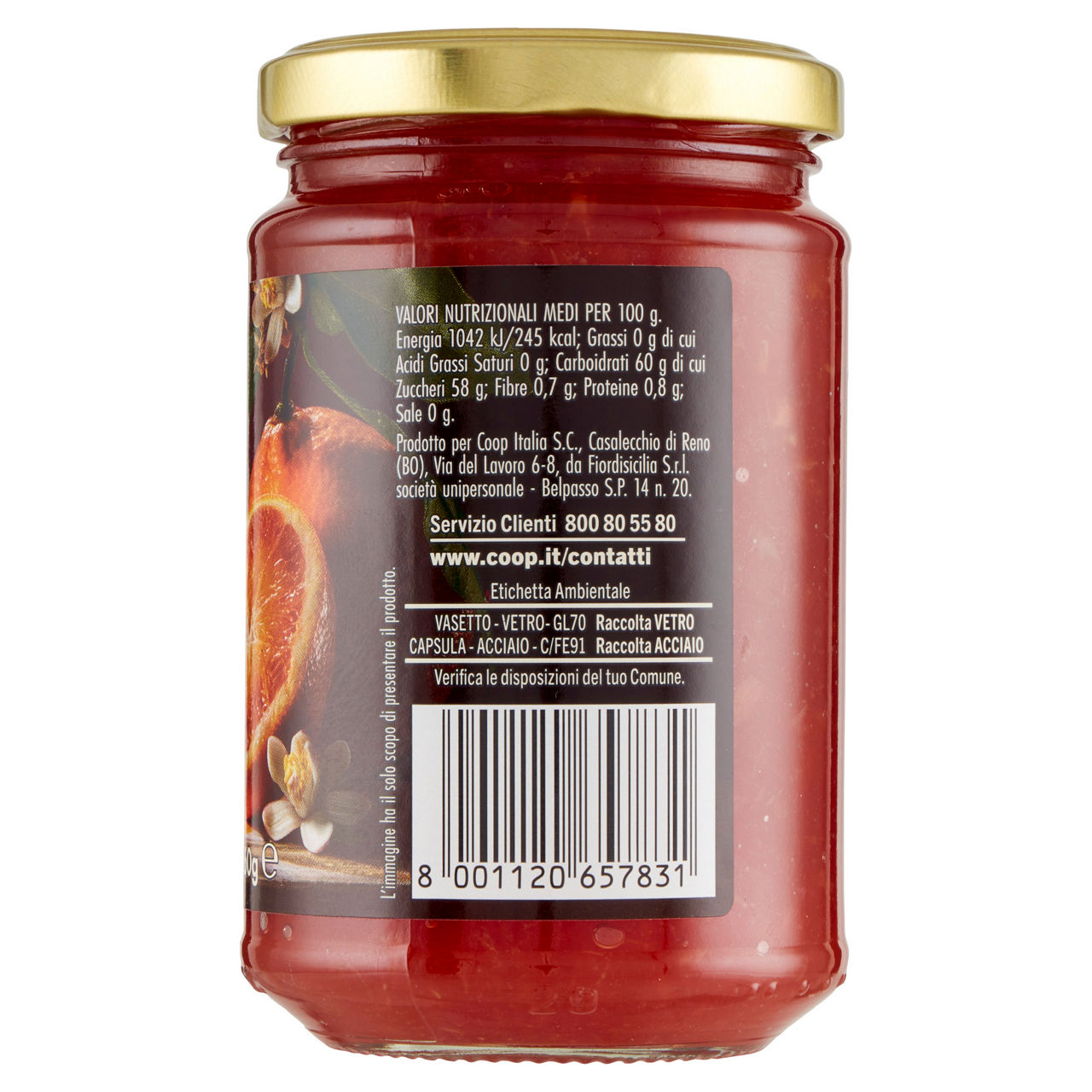Marmellata di Arancia Rossa di Sicilia IGP 360 gr - Immagine 31