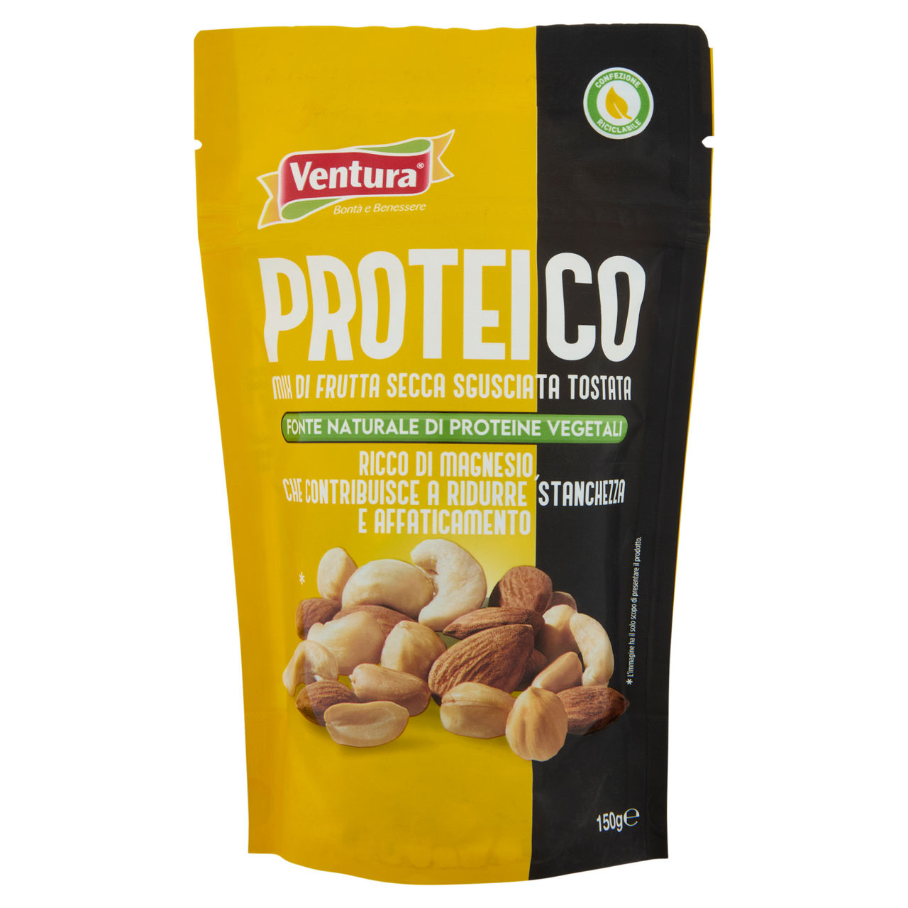 Mix proteico di frutta secca tostata 150 gr - Immagine 01