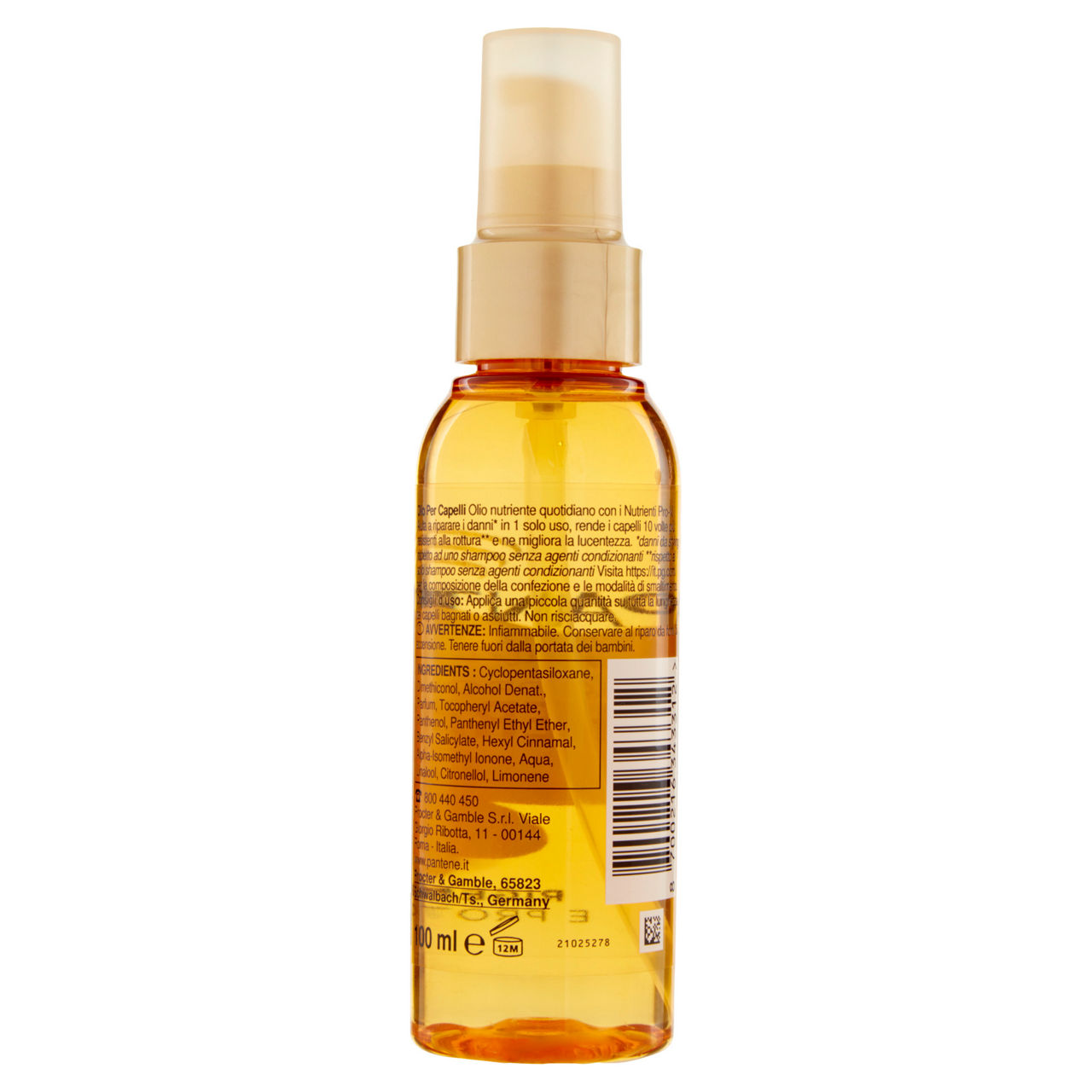 Olio per capelli Nutri Pro-V Protezione Cheratina rigenera e protegge 100 ml - Immagine 31