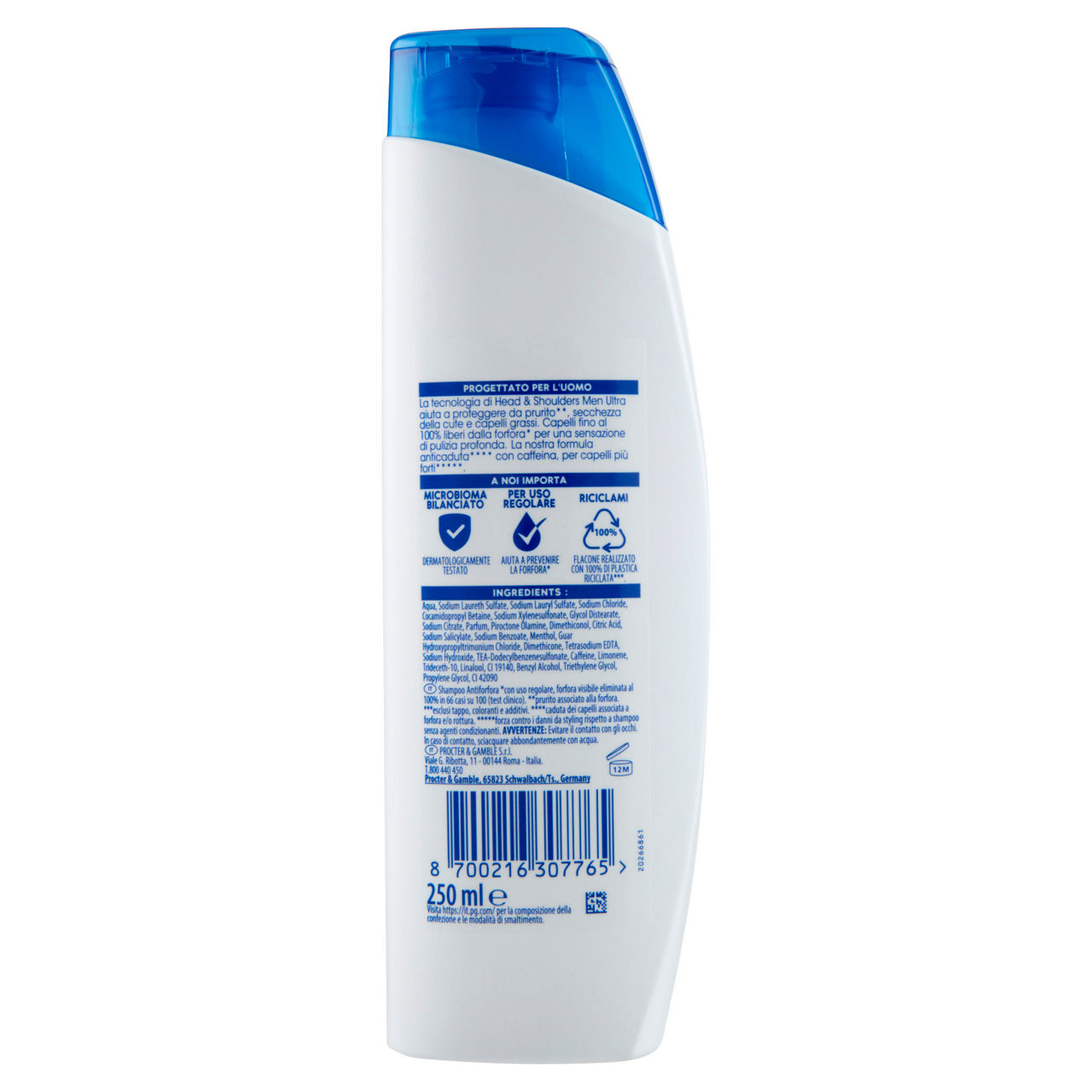 Shampoo men ultra anticaduta 250 ml - Immagine 31