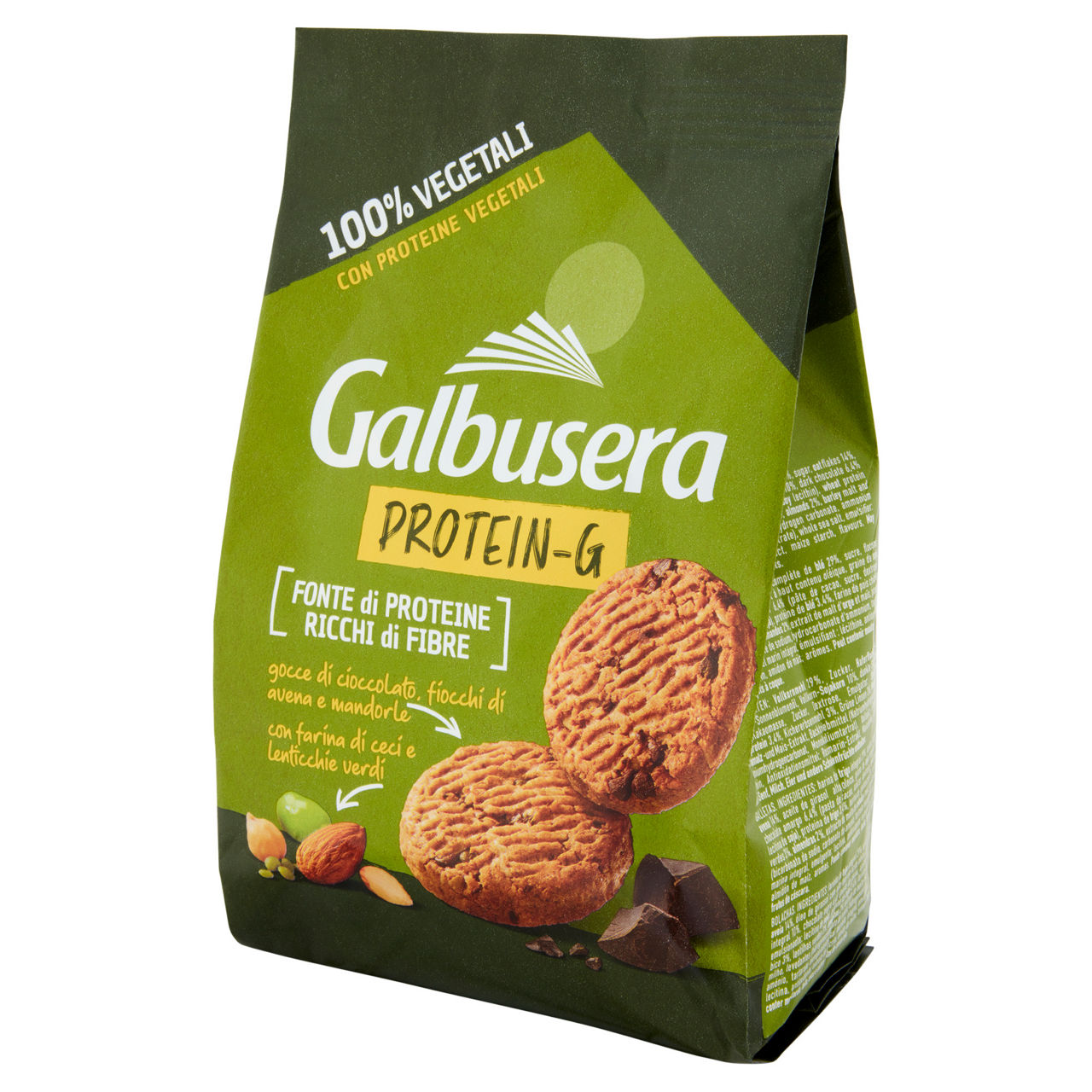 Biscotti frollini integrali con cioccolato e legumi 280 gr - Immagine 11