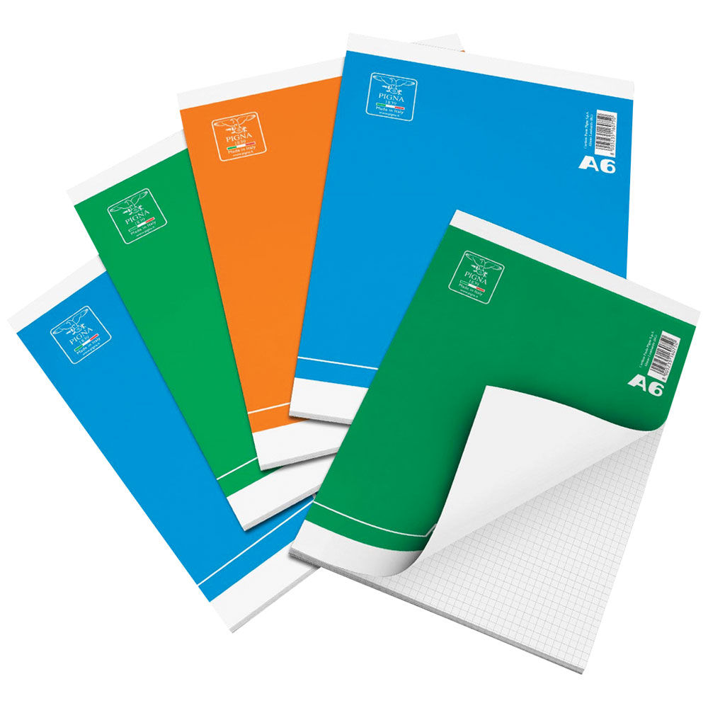 Confezione blocchi A6 colori assortiti 5 m 5 pz