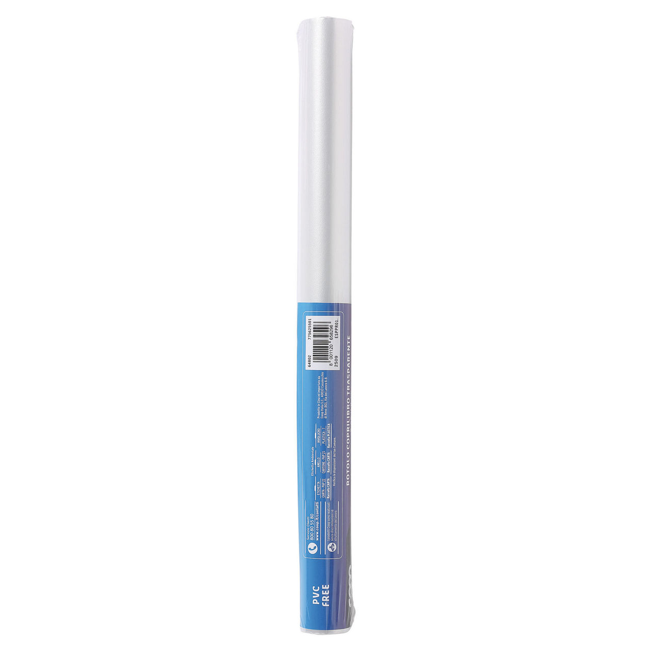 Rotolo coprilibro trasparente dim 5,0 x 0,45 m - Immagine 11