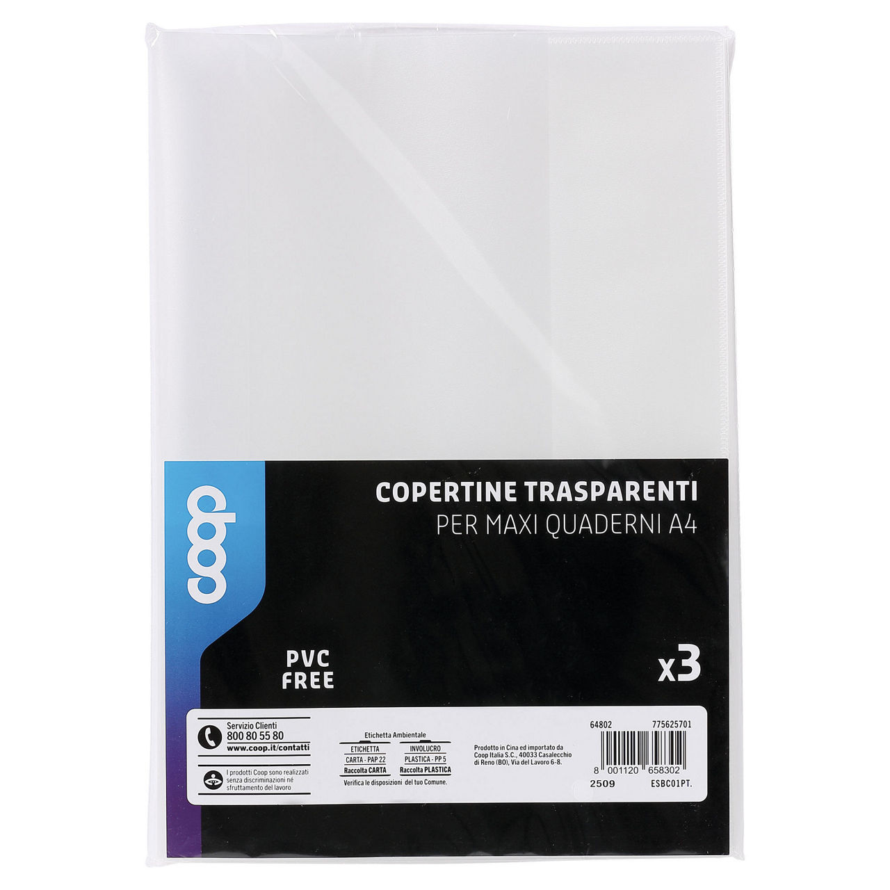 3 coprimaxi quaderni coop neutro - Immagine 01