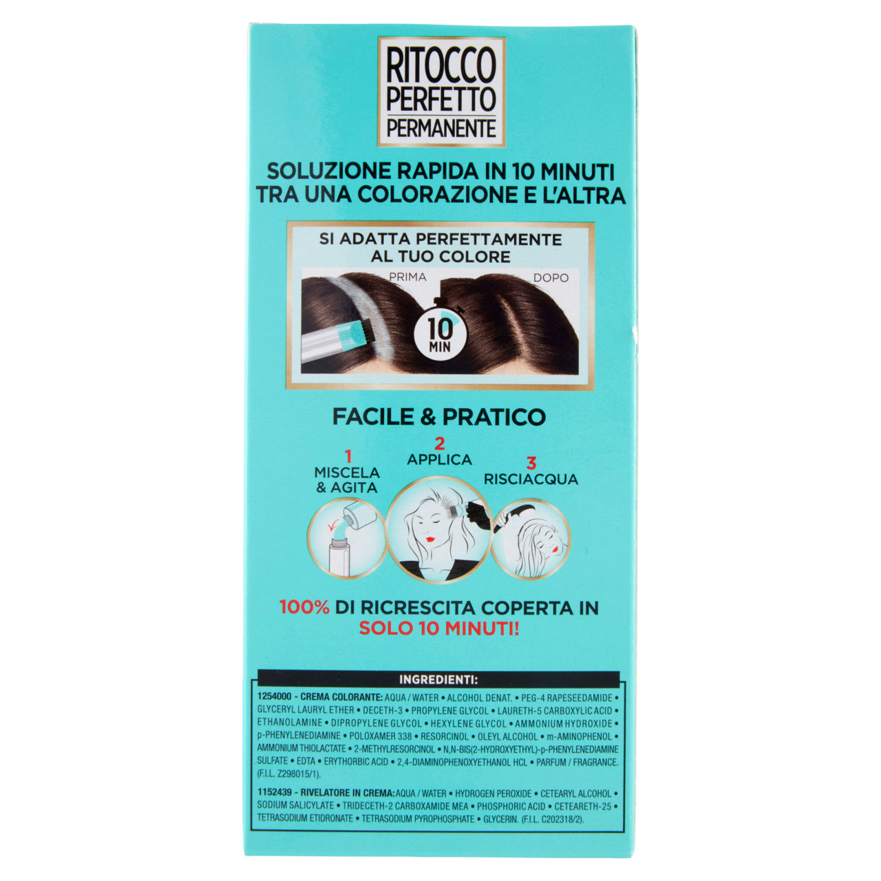 Colorazione Ritocco Perfetto Permanente bruno 3 - Immagine 21