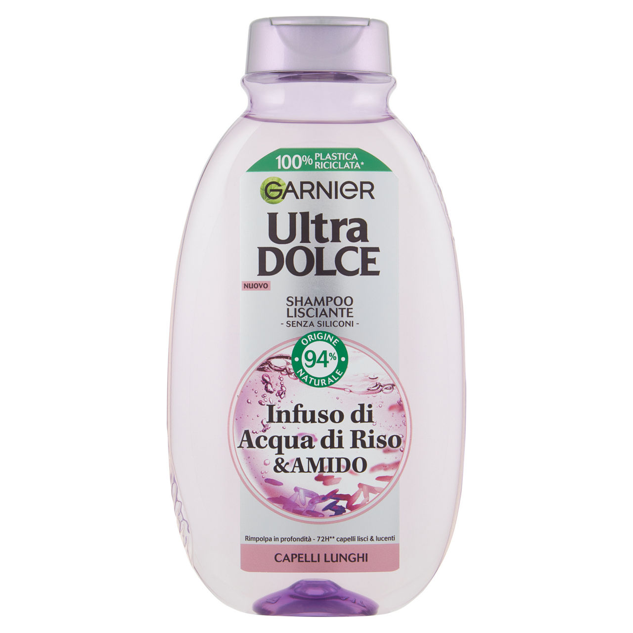 Shampoo infuso di acqua di riso e amido 250 ml - Immagine 01