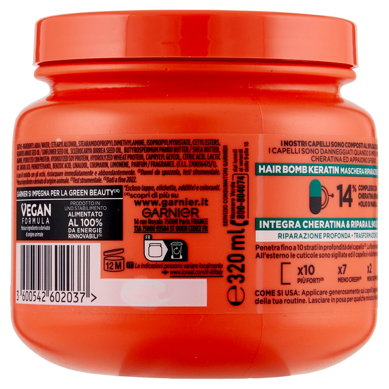 Maschera riparazione profonda ripara e rinforza 320 ml - Immagine 21