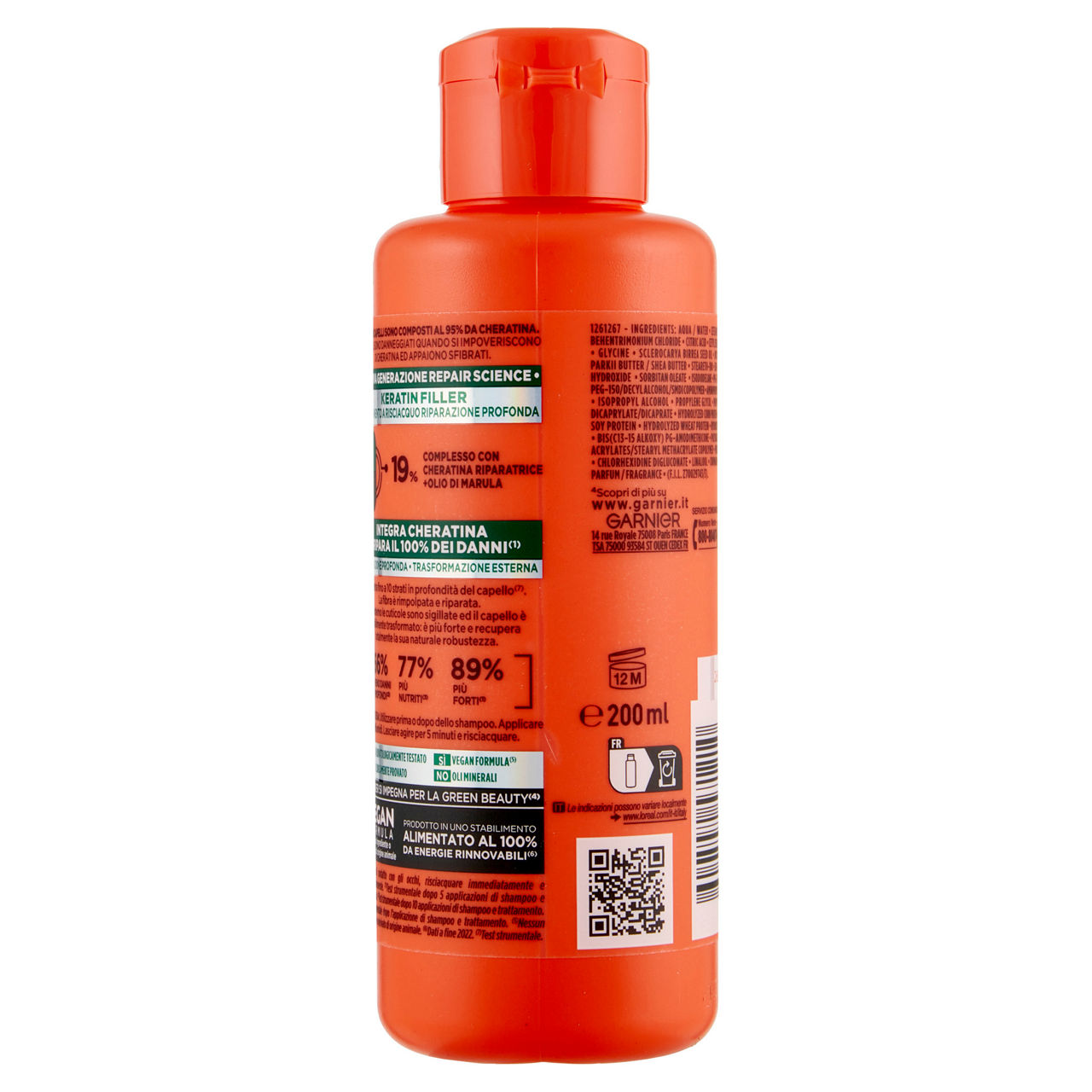 Trattamento per capelli keratin filler ripara e rinforza 200 ml - Immagine 21