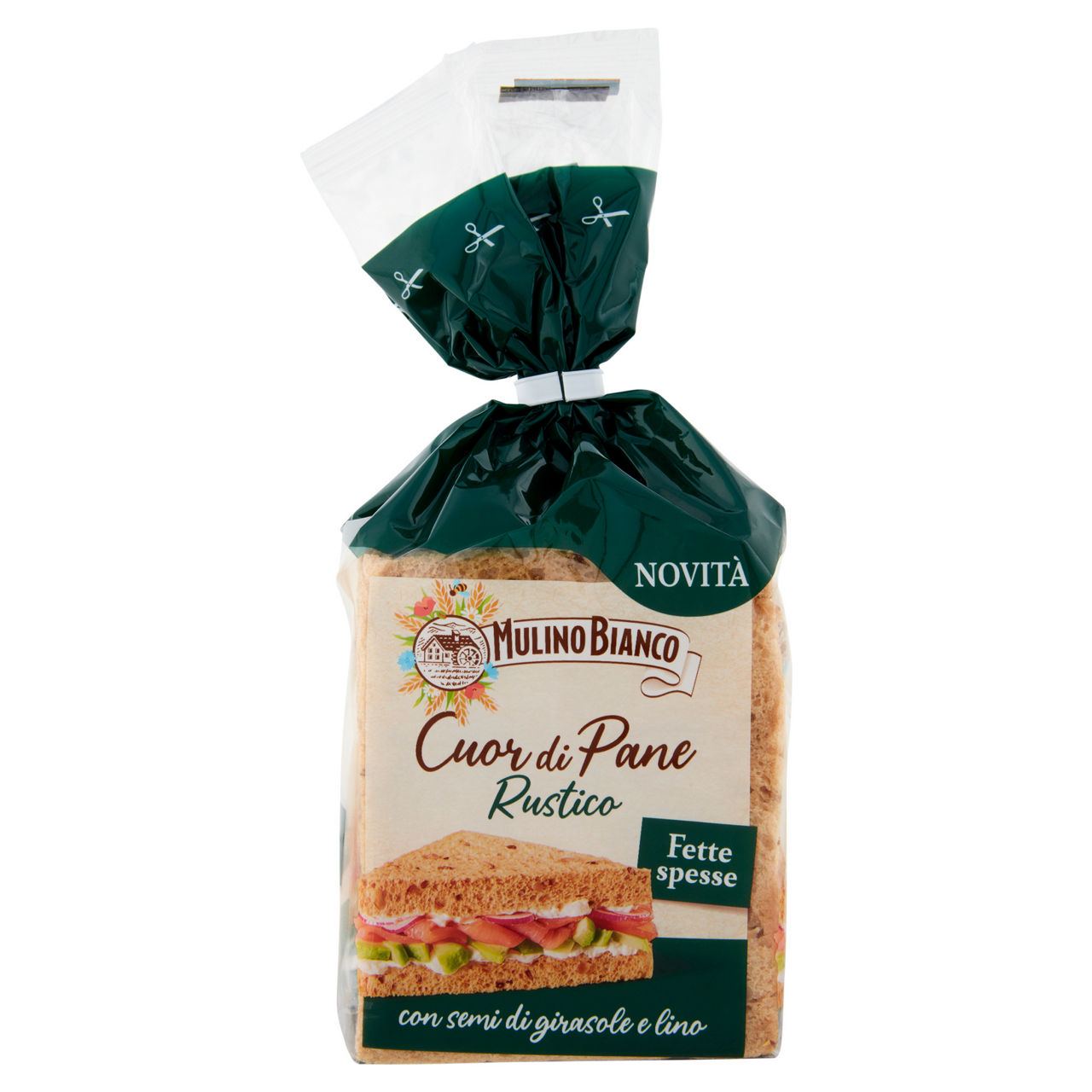 Cuor di pane rustico mulino bianco g 300 - Immagine 01