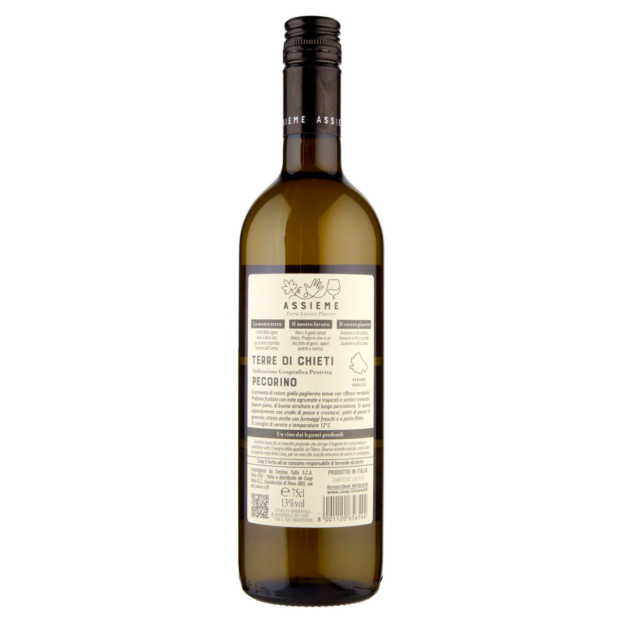 Vino bianco Terre di Chieti IGP Pecorino 750 ml - Immagine 21