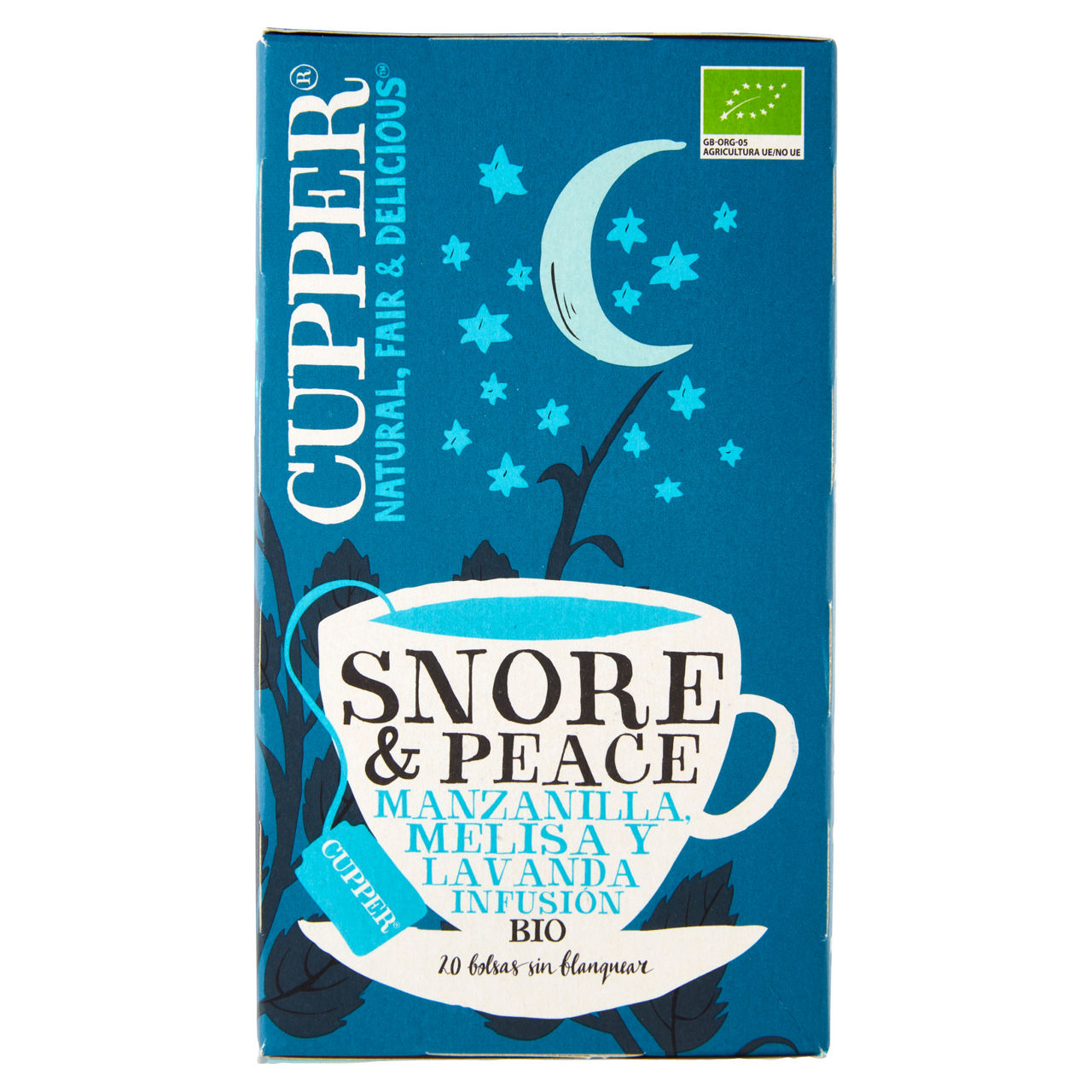 Infuso bio snore and peace camomilla melissa e lavanda 20 filtri - Immagine 11