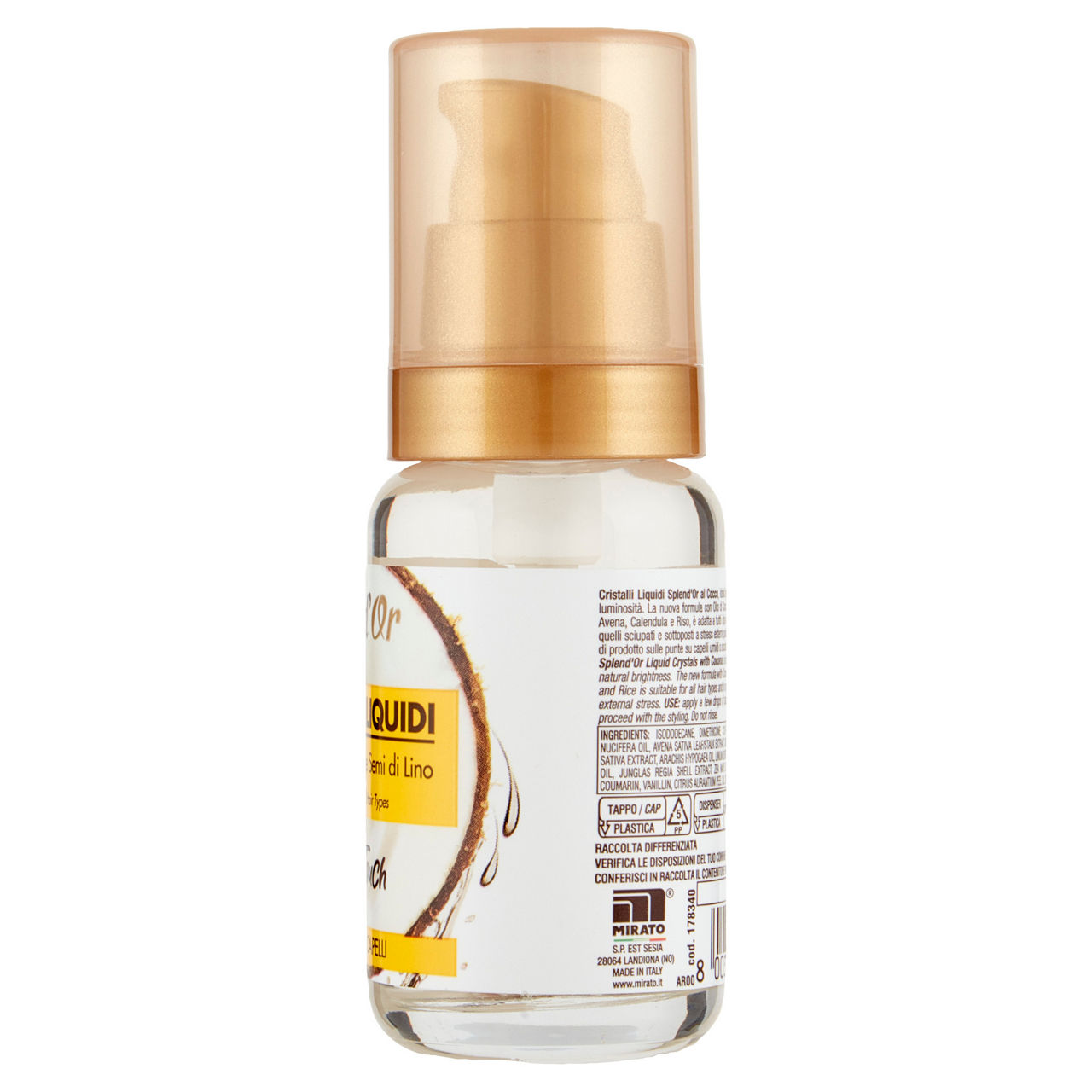 Cristalli liquidi per capelli con olio di cocco e semi di lino Soft Touch 50 ml - Immagine 21