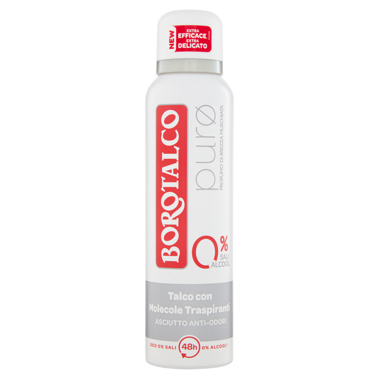 Deodorante spray puro profumo di brezza muschiata 150 ml - Immagine 01