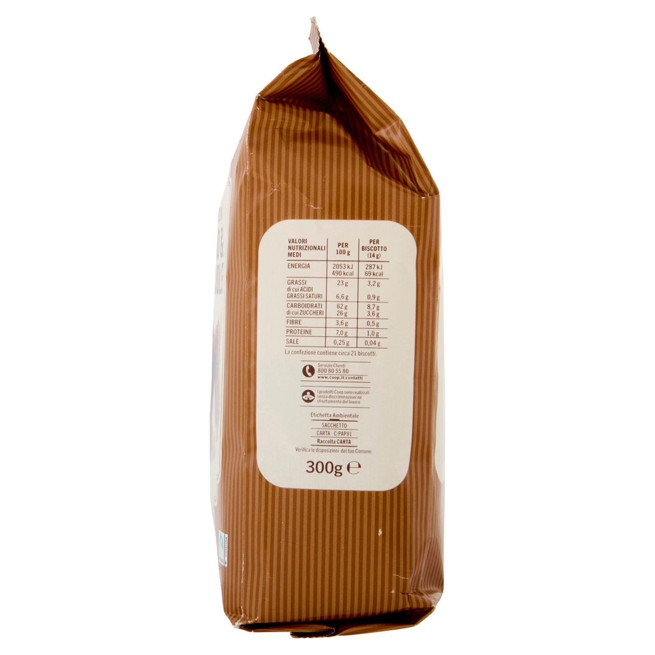 Biscotti frollini con cacao e nocciole 300 gr - Immagine 61