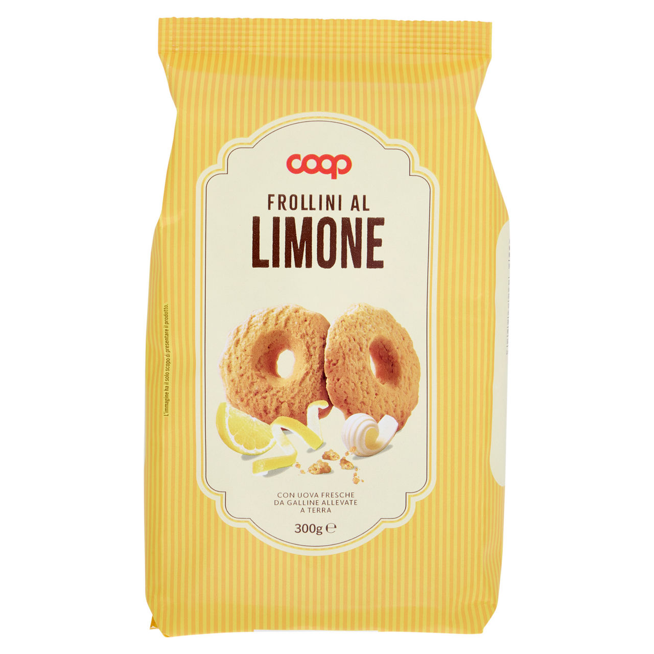 Biscotti frollini al limone 300 gr - Immagine 01