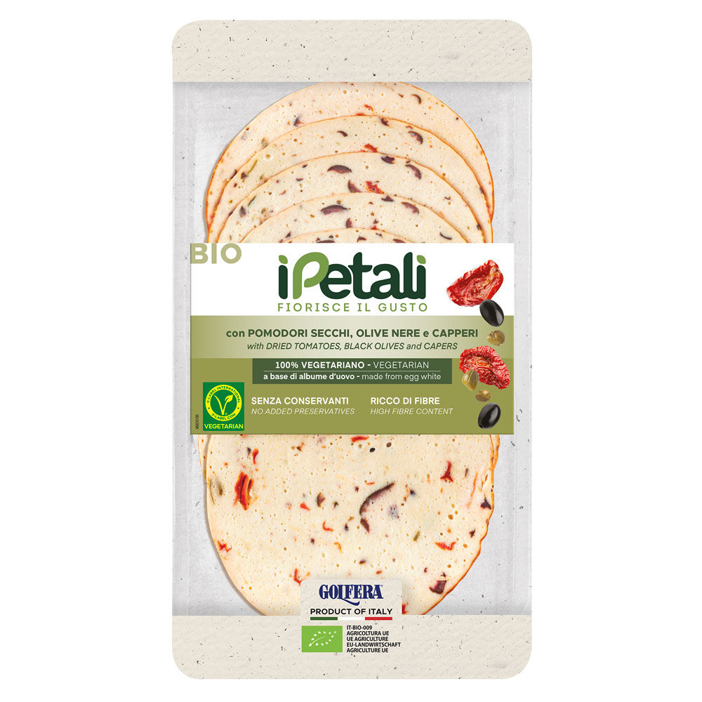 Affettato vegetariano ceci pomodori olive 80 gr