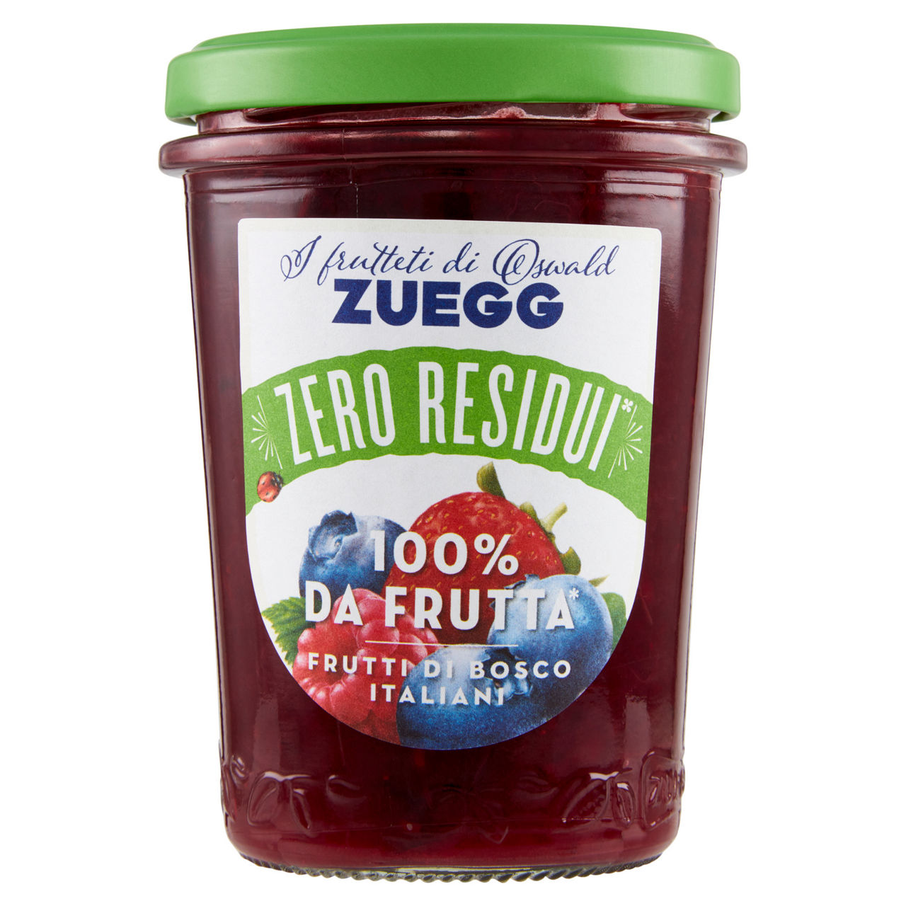 Composta di frutti di bosco italiani 100% da frutta Zero Residui 230 gr