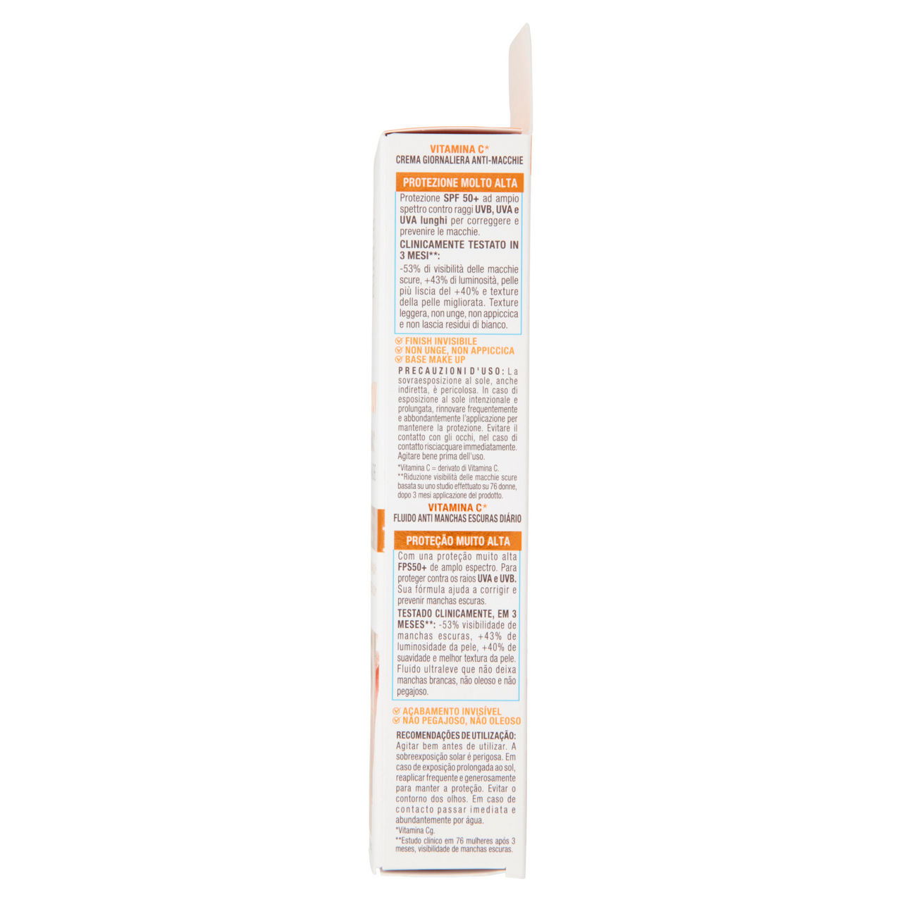 Solare viso garnier ambre solaire antimacchie vitamica c spf50+ ml 40 - Immagine 31