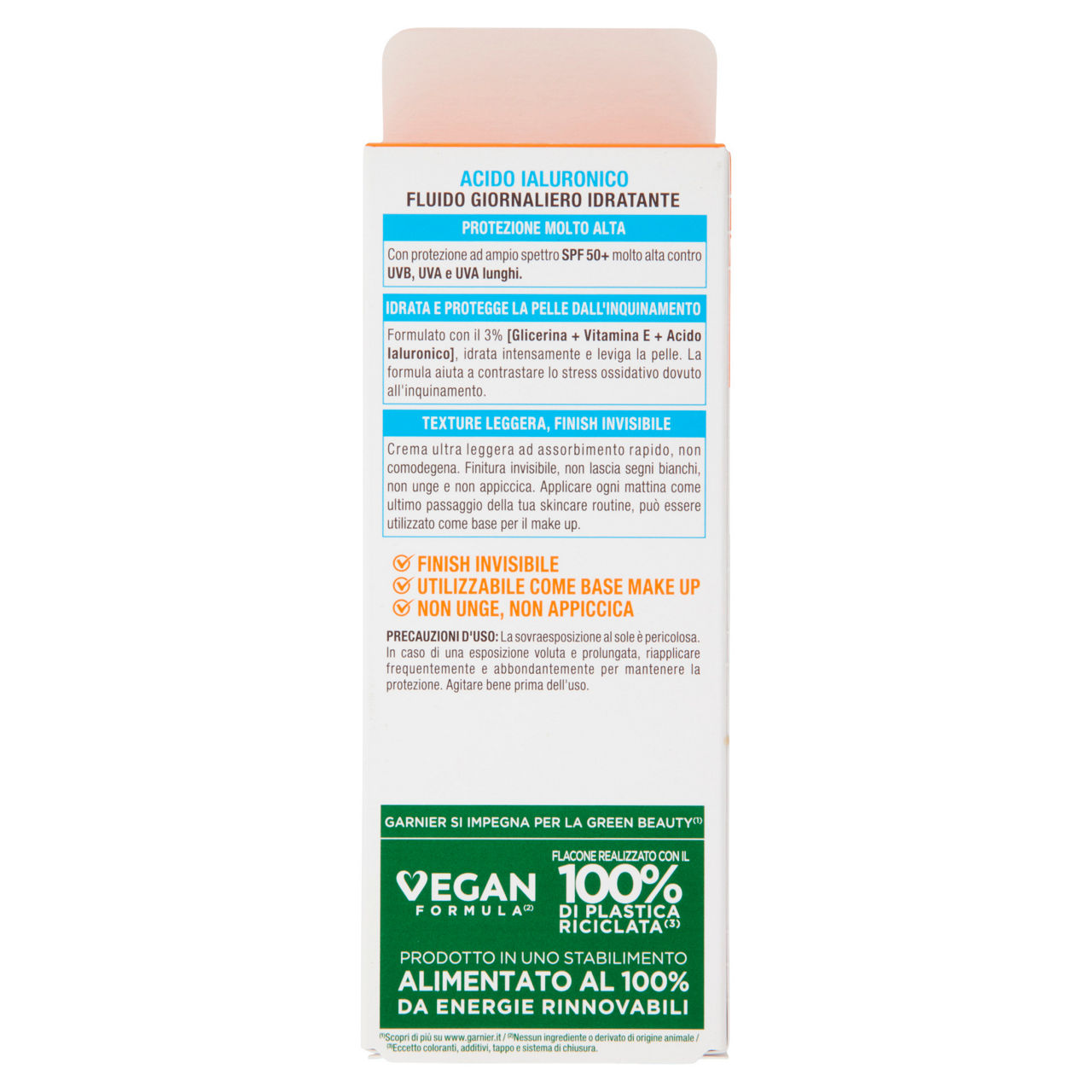 Solare viso idratante acido ialuronico SPF 50+ ml 40 - Immagine 21