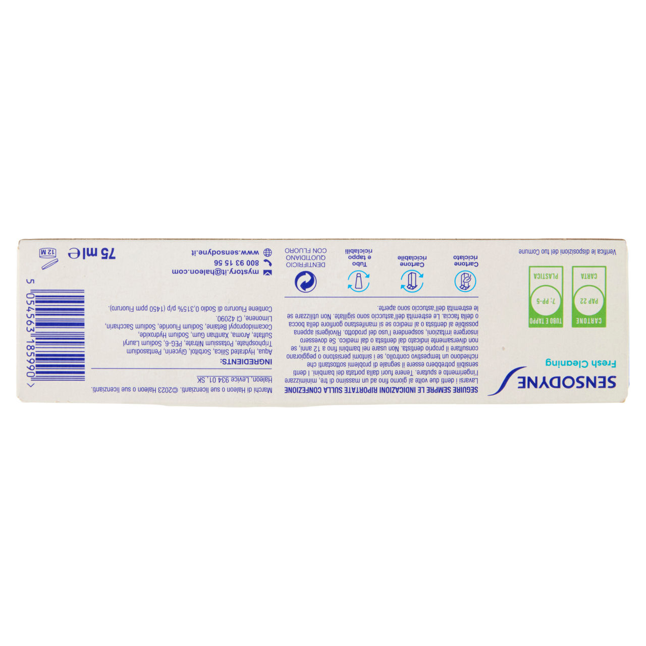 Dentifricio Fresh Cleaning 75 ml - Immagine 11
