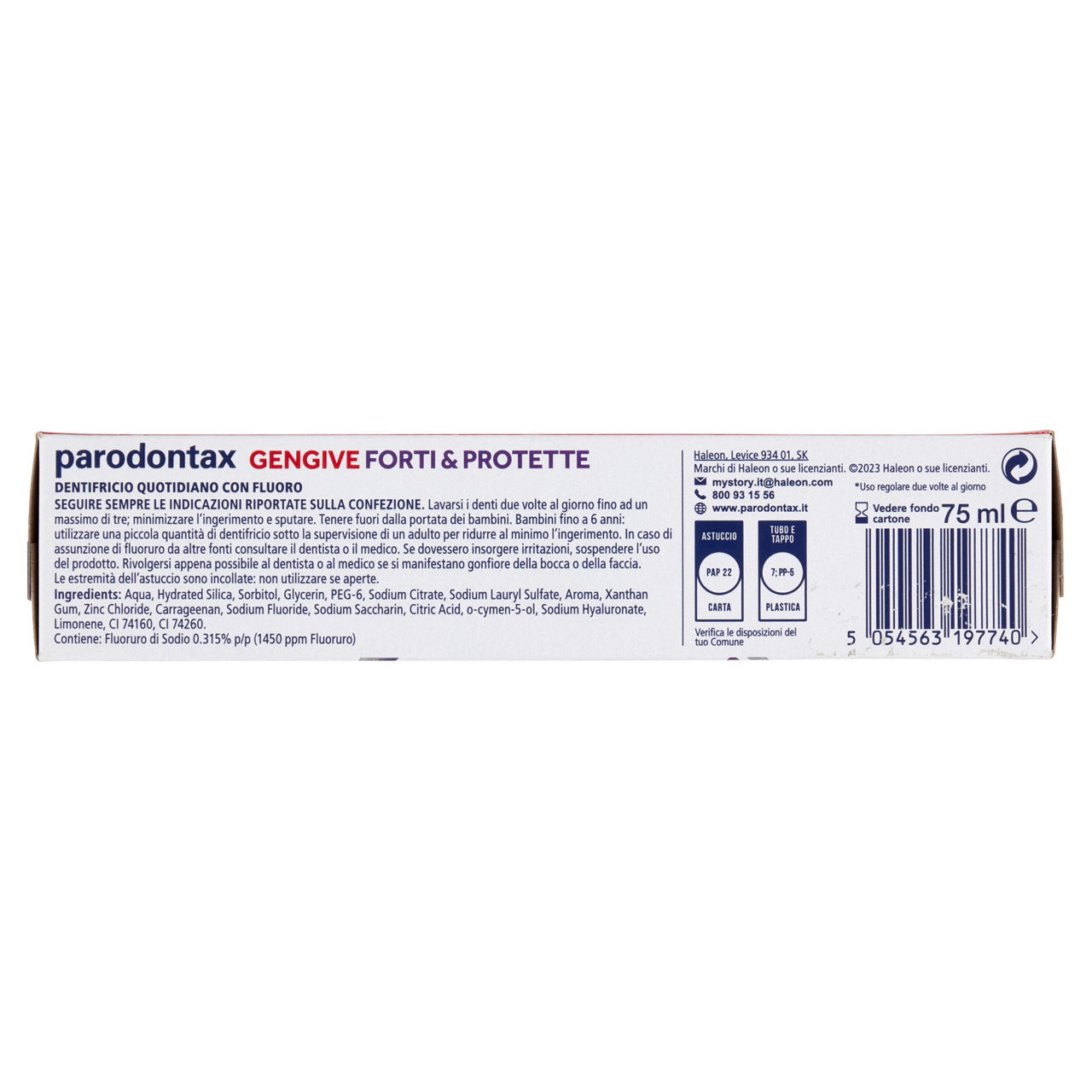Dentifricio sbiancante gengive forti e protette 75 ml - Immagine 31