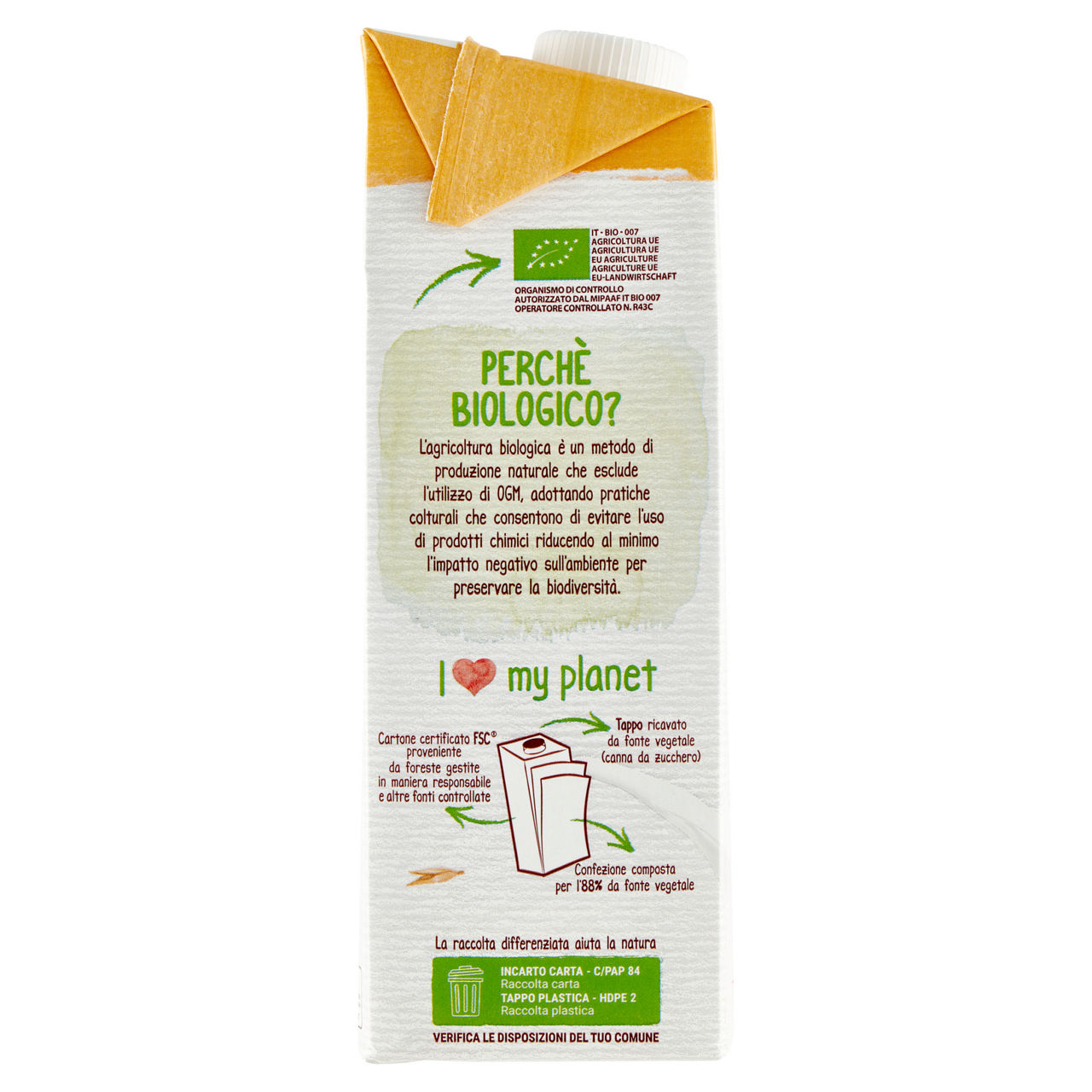 Bevanda d'avena bio senza zuccheri aggiunti 1 lt - Immagine 51