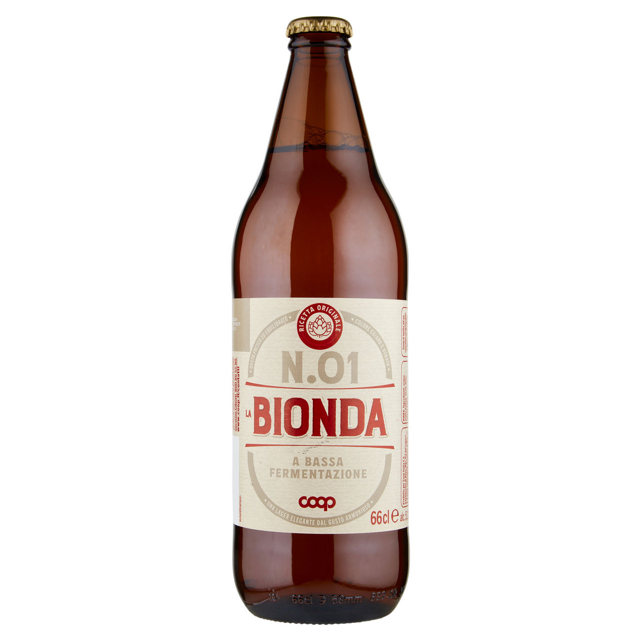 Birra bionda a bassa fermentazione 660 ml - Immagine 01