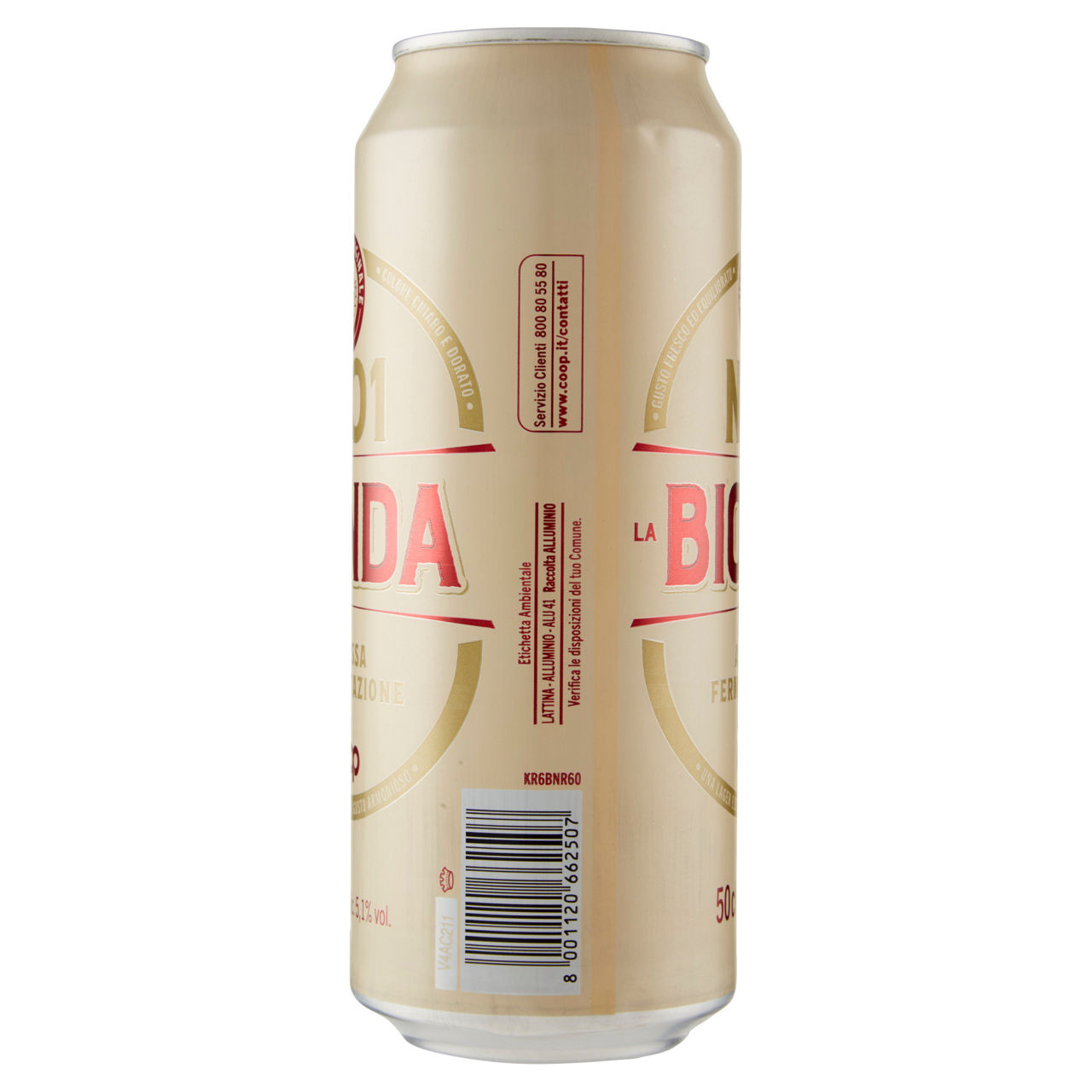 Birra bionda a bassa fermentazione in lattina 500 ml - Immagine 31