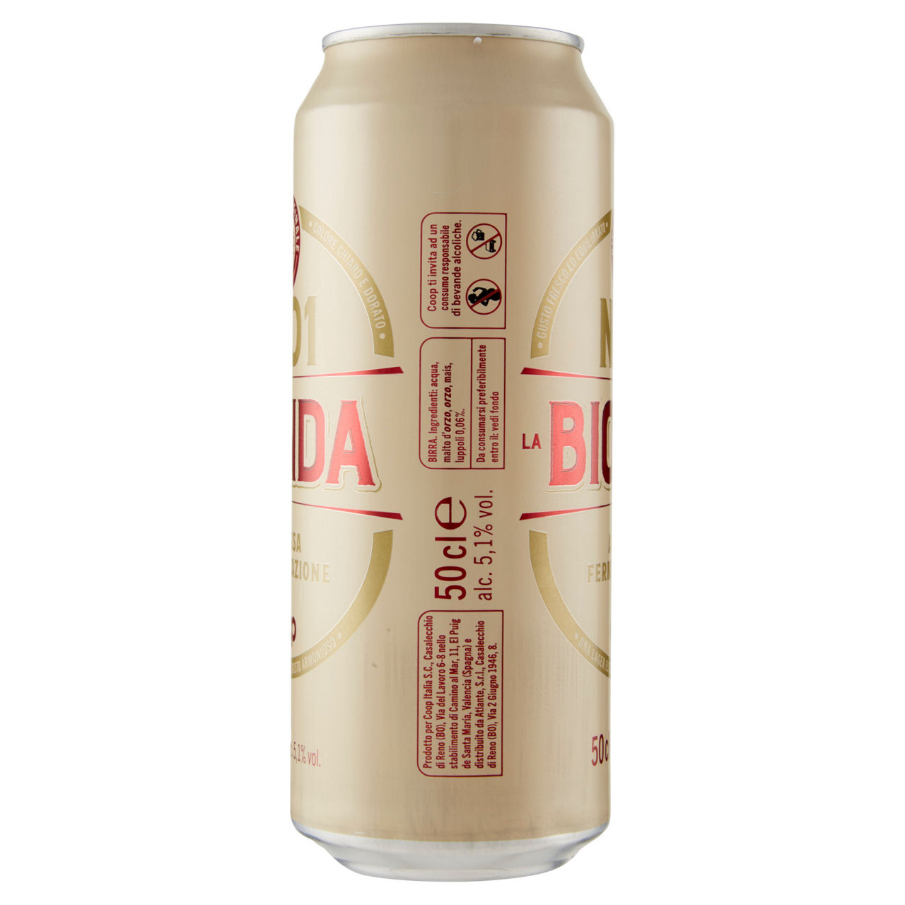 Birra bionda a bassa fermentazione in lattina 500 ml - Immagine 41