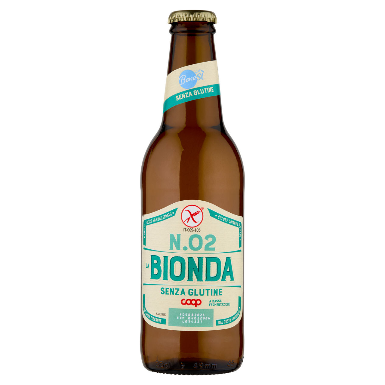 Birra senza glutine in bottiglia 330 ml - Immagine 01
