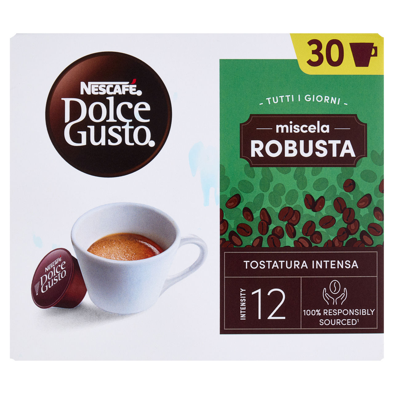 Caffè in capsule miscela robusta 30 pz