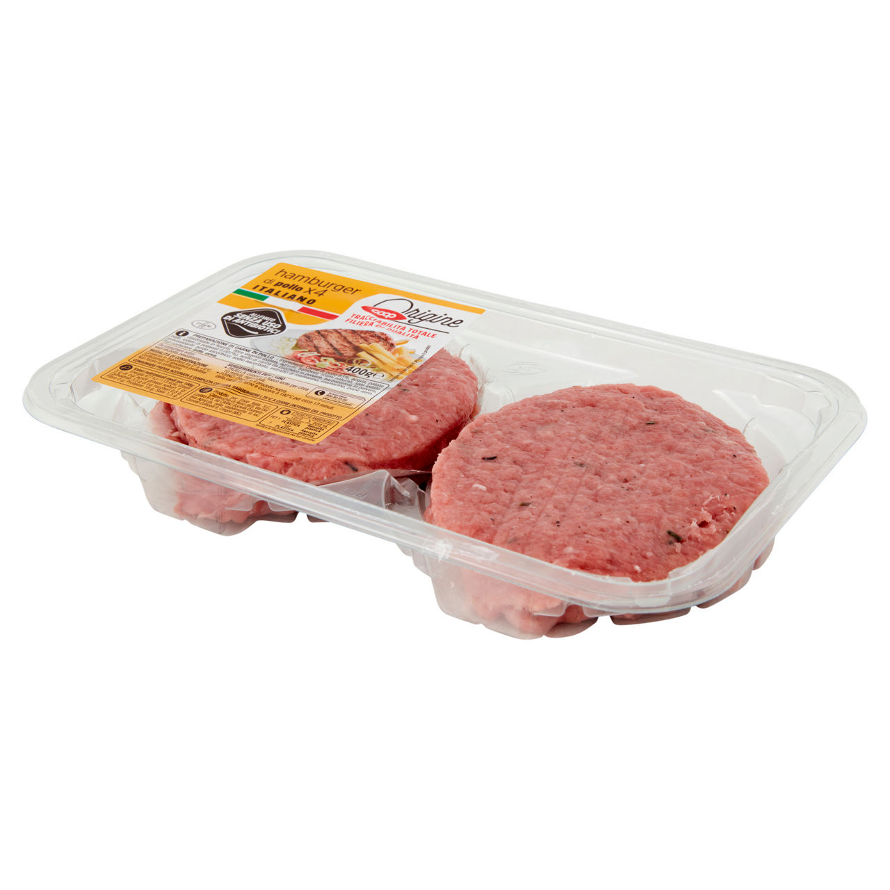 Hamburger di pollo 4 pz 400 gr - Immagine 71