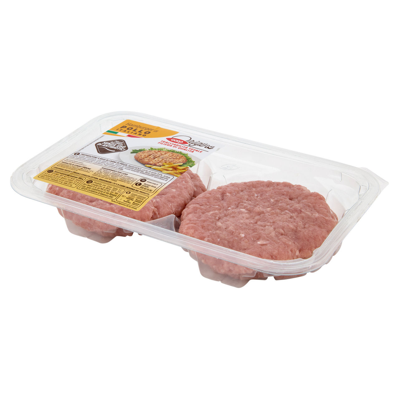 Hamburger di pollo 4 pz 400 gr - Immagine 131