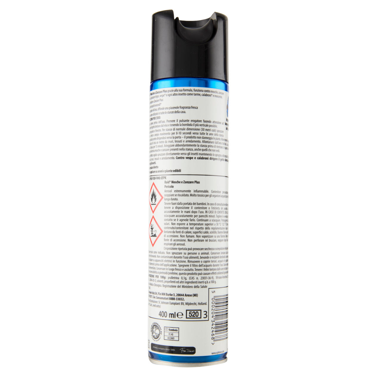 Insetticida spray mosche e zanzare ml 400 - Immagine 51