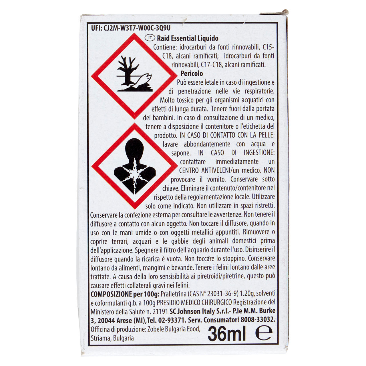 Ricarica liquida Essentials per insetticida 60 notti 36 ml - Immagine 41