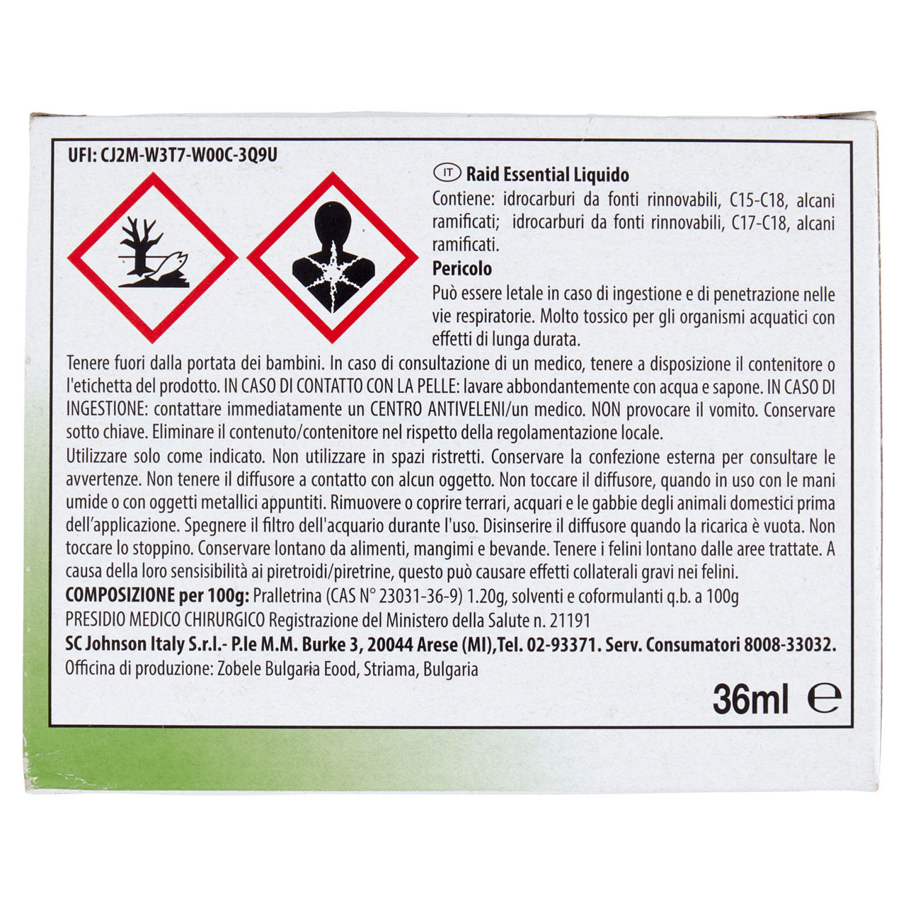 Insetticida elettroemanatore con ricarica liquida 60 notti 36 ml  - Immagine 21