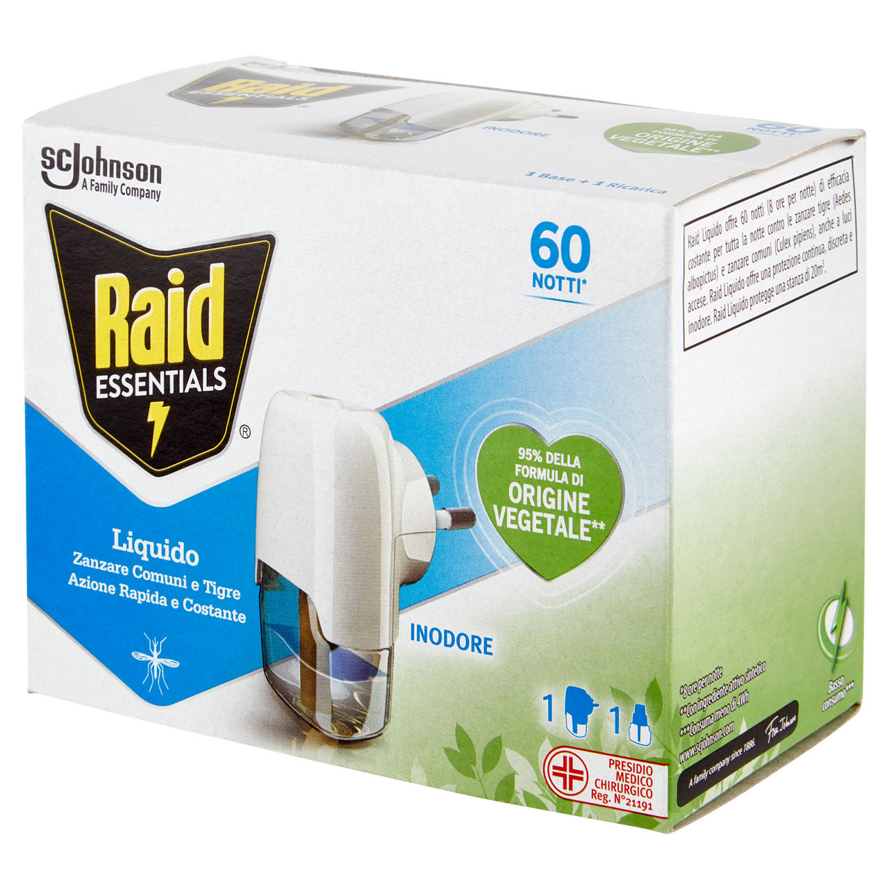 Insetticida elettroemanatore con ricarica liquida 60 notti 36 ml  - Immagine 61