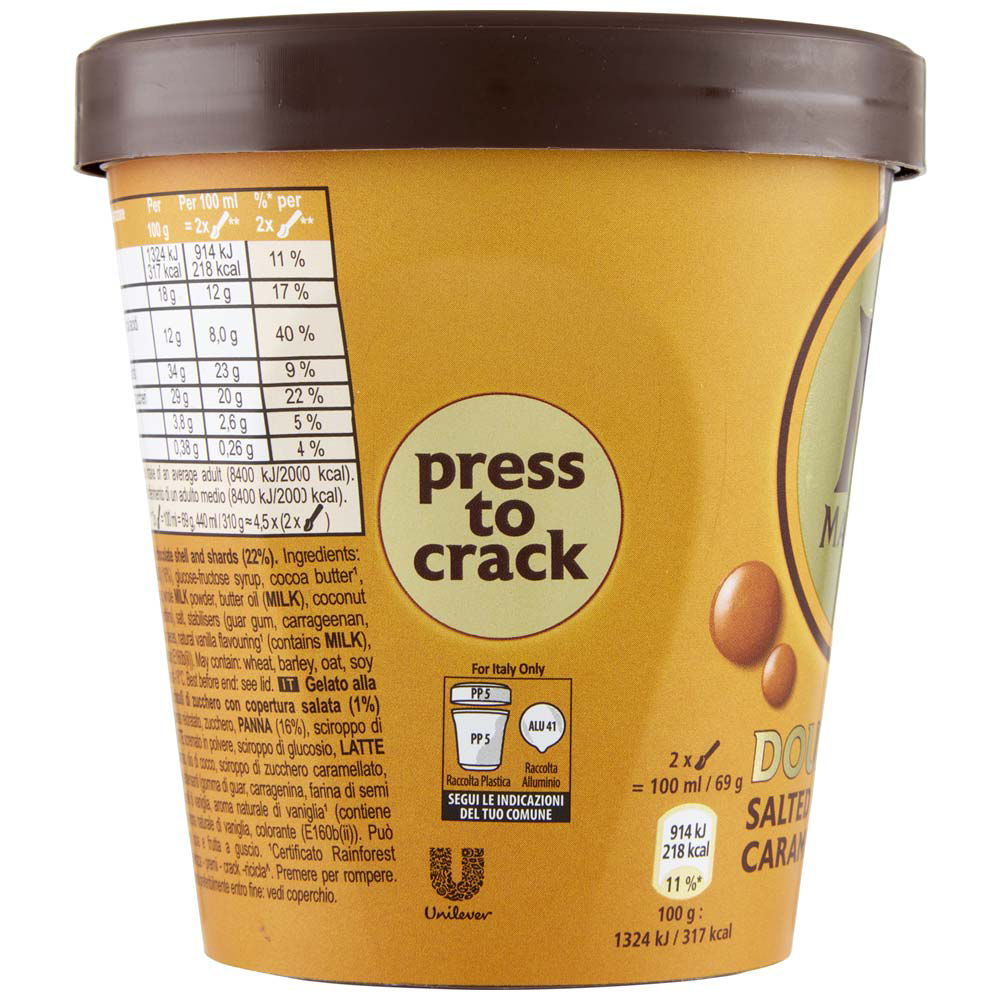 Gelato al doppio caramello salato 310 gr - Immagine 11