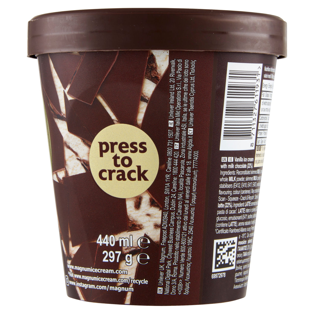 Gelato Classico alla vaniglia con cioccolato 297 gr - Immagine 21