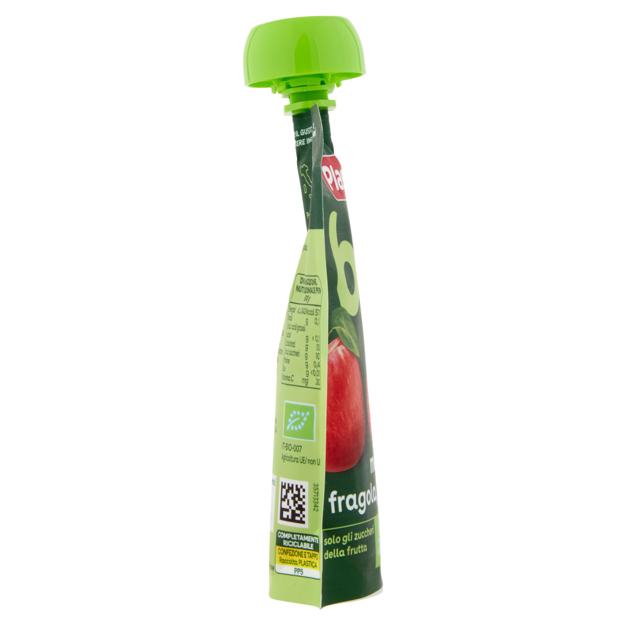 Pouch mela fragola e lampone bio 100 gr - Immagine 21